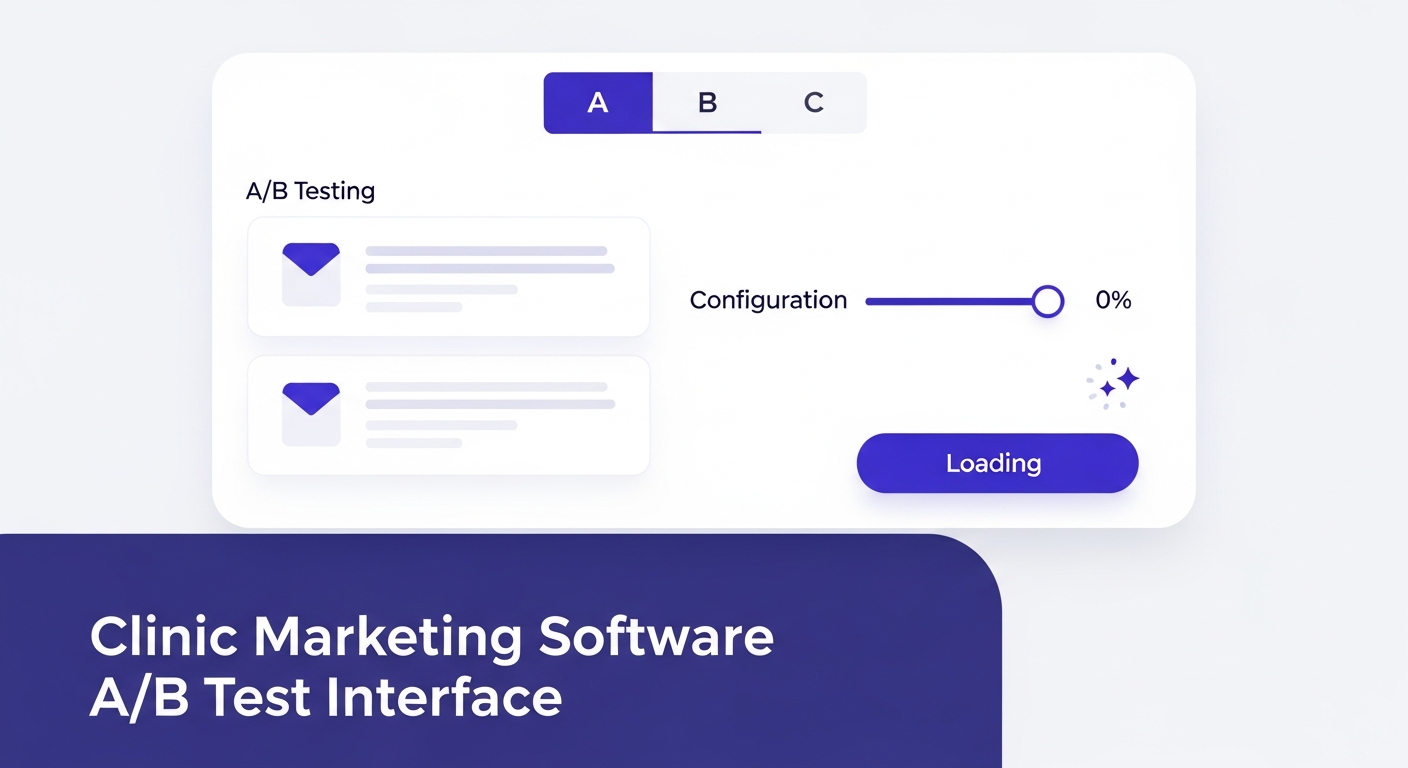 Viali Flows — A/B-Test: drei Varianten nebeneinander, Hold-out-Slider, Variante C wird generiert