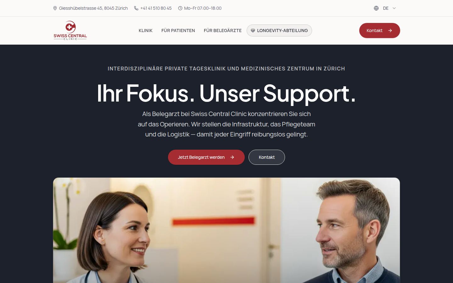 Swiss Central Clinic — swisscentralclinic.ch